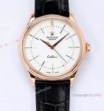 1:1 Replica Rolex Cellini Time Swiss 3132 Rose Gold Watch 39mm For Men